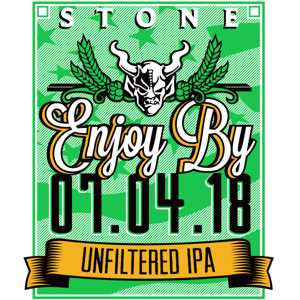 Stone Enjoy By 07.04.18 Unfiltered IPA