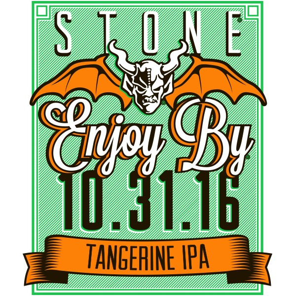 Stone Enjoy By 10.31.16 Tangerine IPA