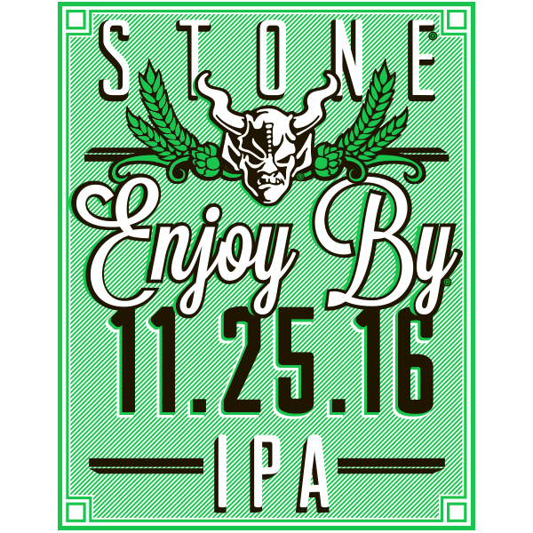 Stone Enjoy By 11.25.16 IPA