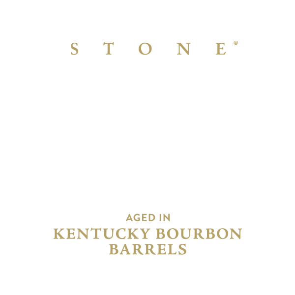 Stone Ruination IPA Aged in Kentucky Bourbon Barrels
