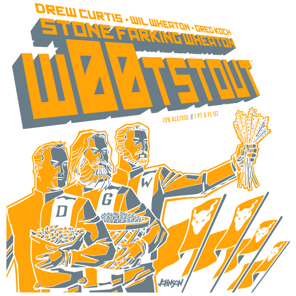Drew Curtis / Wil Wheaton / Greg Koch Stone Farking Wheaton wootstout