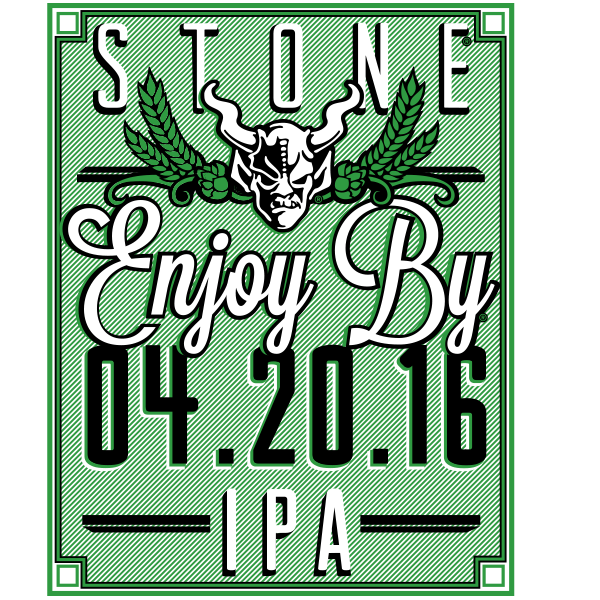 Stone Enjoy By 04.20.16 IPA