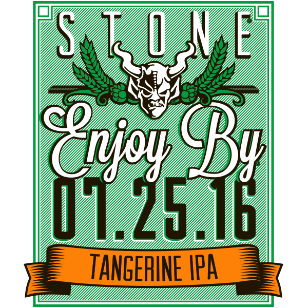 Stone Enjoy By 07.25.16 Tangerine IPA