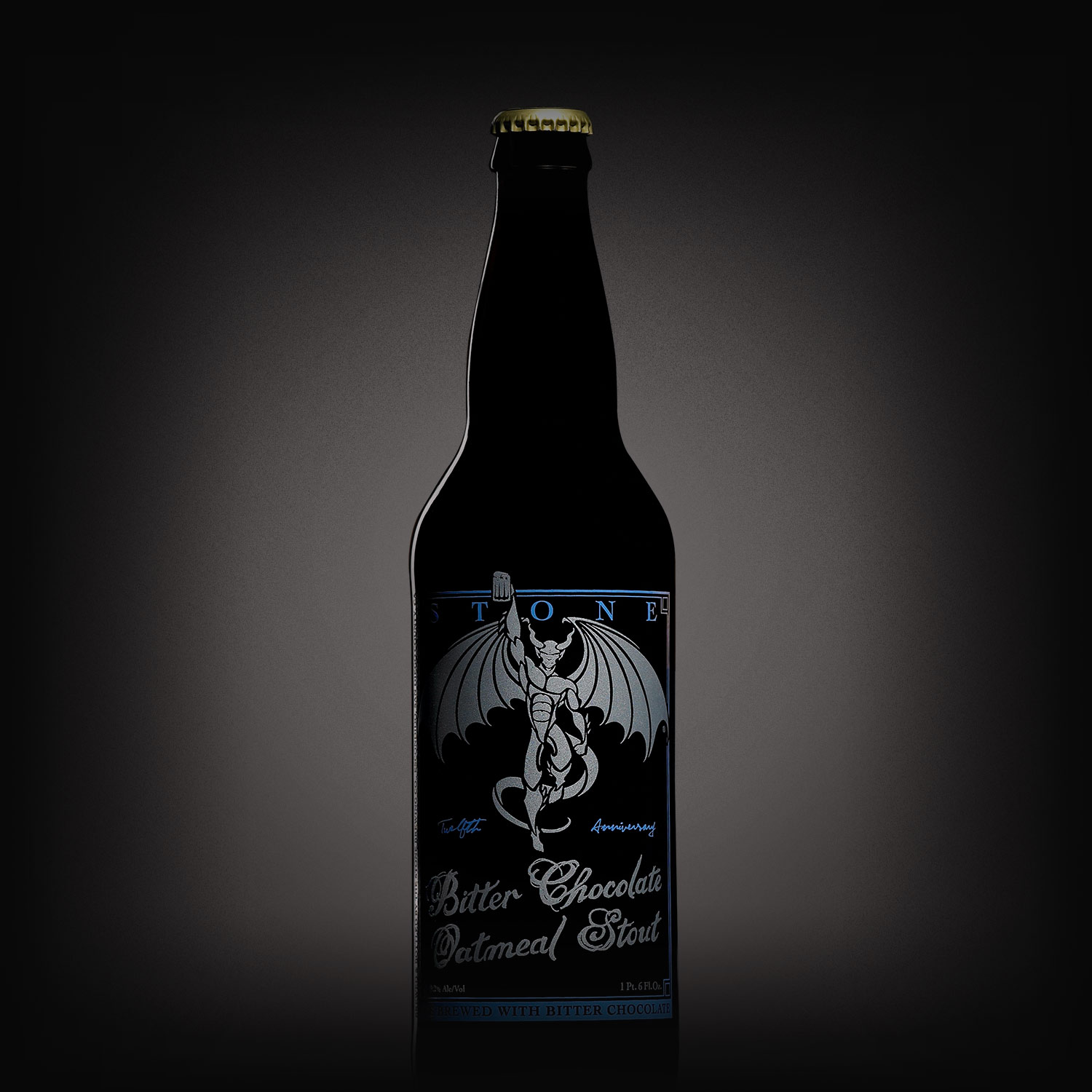 Stone 12th Anniversary Bitter Chocolate Oatmeal Stout Stone Brewing