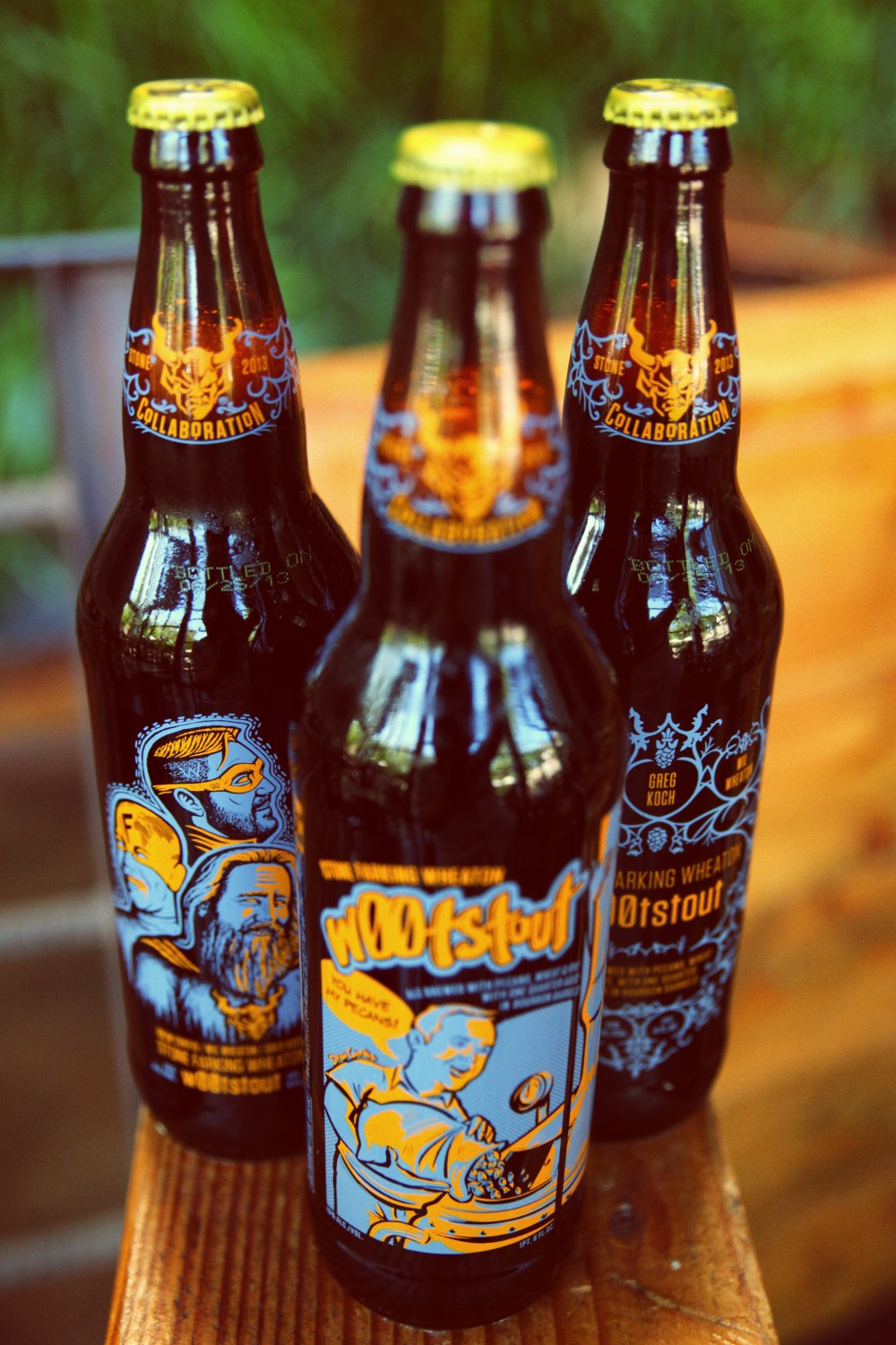bottles of wootstout