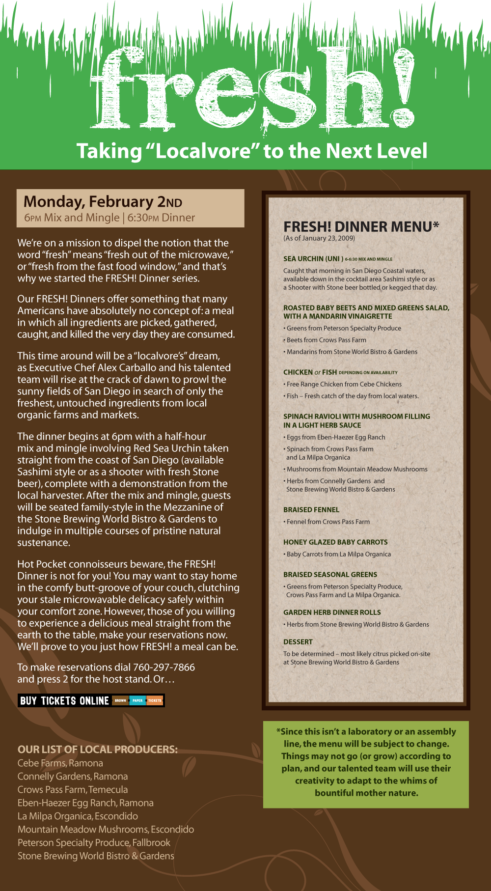 Click to view the menu, make reservations, and get more information
