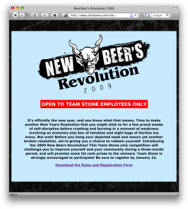 Check out our New Beers Revolution web page 