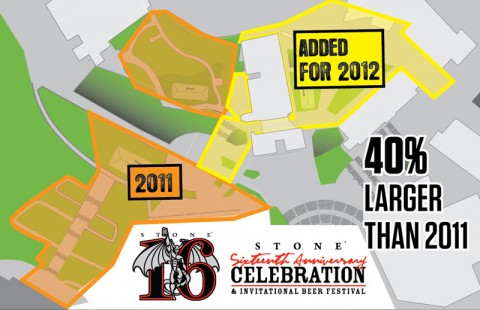 Overview: Stone 16th Anniversary Celebration & Invitational Beer Festival