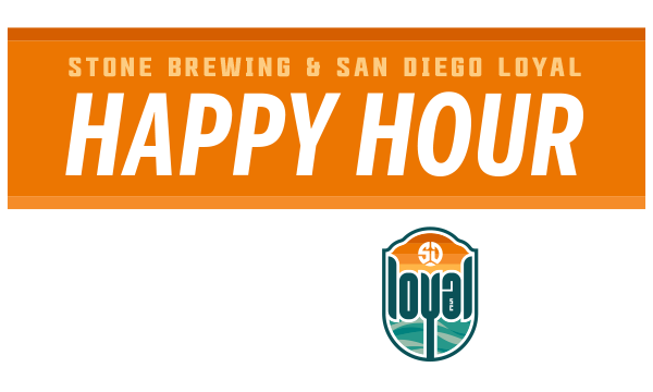 Stone Brewing & San Diego Loyal Happy Hour