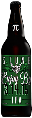 Stone Enjoy By 3.14.15 IPA bottle