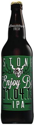 Stone Enjoy By 07.04.13 IPA bottle