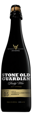 Stone Old Guardian Aged in Temecula Red Wine Barrels bottle