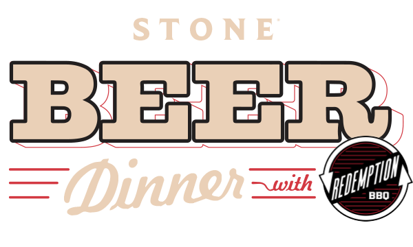 Stone Beer Dinner with Redemption BBQ