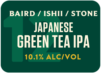baird ishii stone japanese green tea IPA