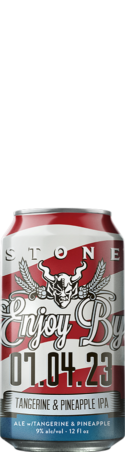 Enjoy By 07.04.23 Tangerine & Pineapple IPA by Stone Brewing