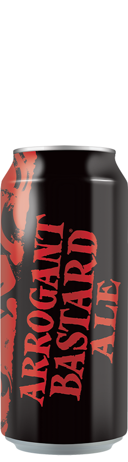 arrogant bastard ale can