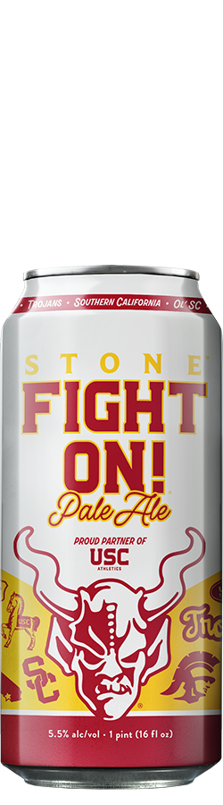 Stone Fight On Pale Ale can