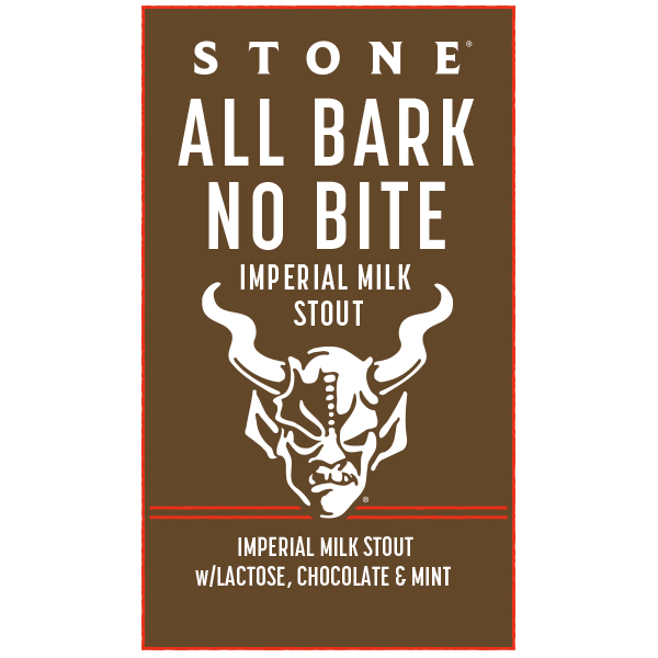 Stone All Bark No Bite Imperial Milk Stout