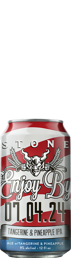 Enjoy By 07.04.24 Tangerine & Pineapple IPA by Stone Brewing