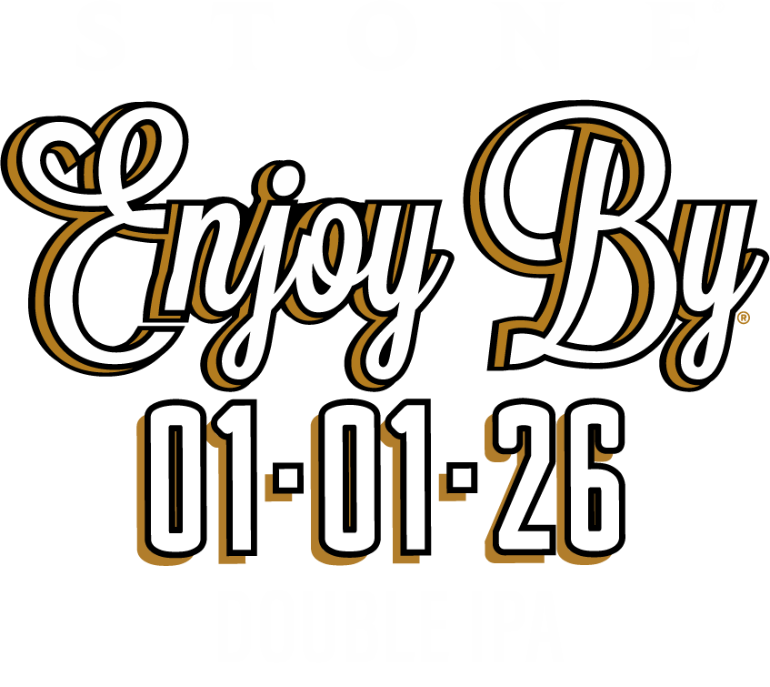 stone enjoy by 01.01.26 Double IPA