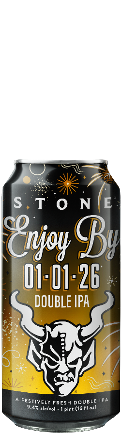 stone enjoy by 01.01.26 Double IPA
