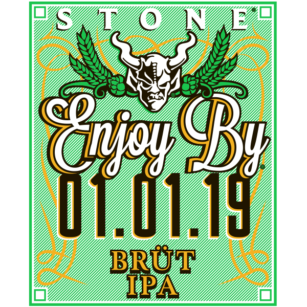 Stone Enjoy By 01.01.19 BRÜT IPA