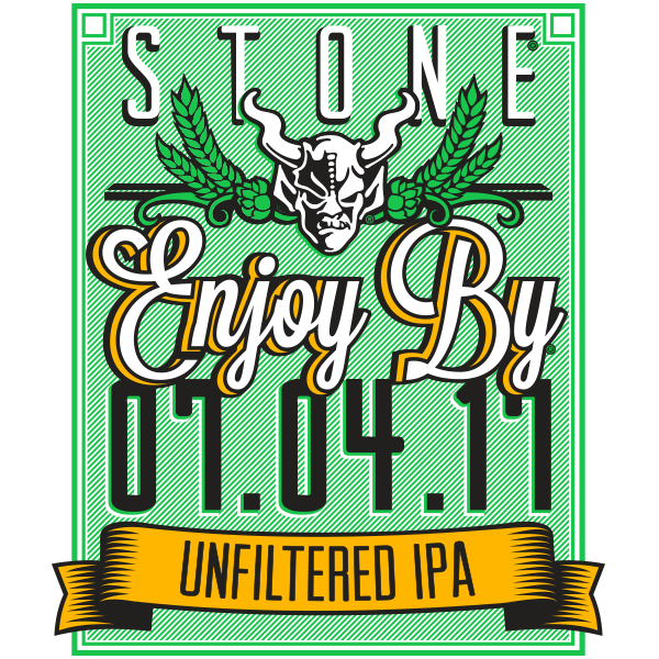 Stone Enjoy By 07.04.17 Unfiltered IPA