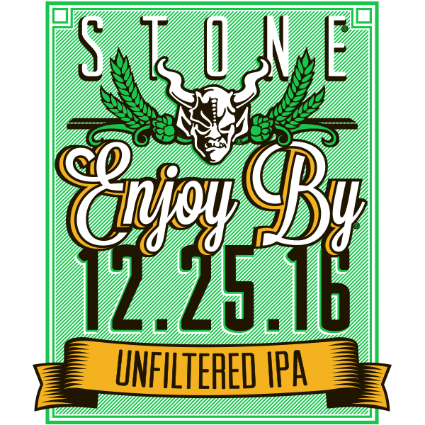 Stone Enjoy By 12.25.16 Unfiltered IPA