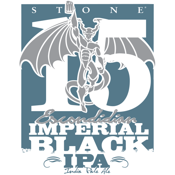 Stone 15th Anniversary Escondidian Imperial Black IPA