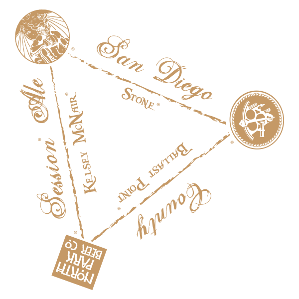 Ballast Point / Kelsey McNair / Stone San Diego County Session Ale