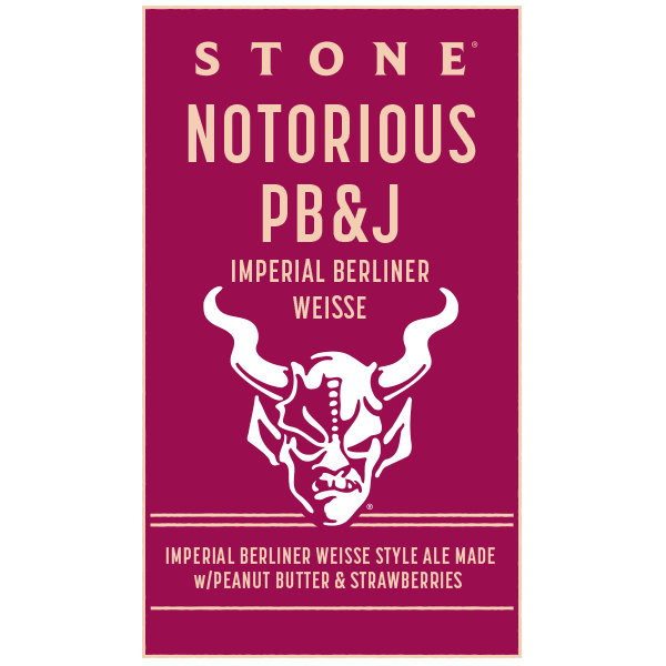 Stone Notorious PB&J Imperial Berliner Weisse