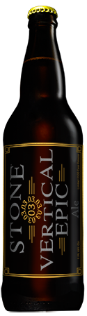 03.03.03 Vertical Epic Ale by Stone Brewing