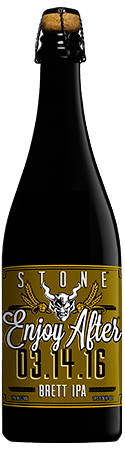 Enjoy After 03.14.16 Brett IPA by Stone Brewing