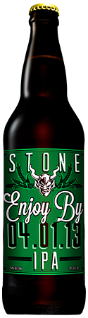 Enjoy By 04.01.13 IPA by Stone Brewing