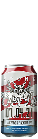 Enjoy By 07.04.21 Tangerine & Pineapple IPA by Stone Brewing