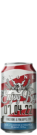 Enjoy By 07.04.22 Tangerine & Pineapple IPA by Stone Brewing