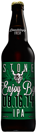 Enjoy By 08.16.14 IPA by Stone Brewing