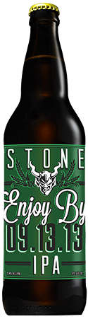 Enjoy By 09.13.13 IPA by Stone Brewing