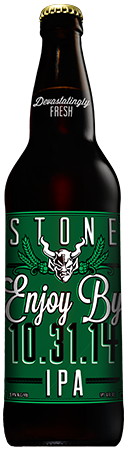 Enjoy By 10.31.14 IPA by Stone Brewing