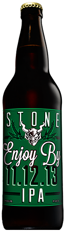 Enjoy By 11.12.13 IPA by Stone Brewing