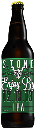 Enjoy By 12.13.13 IPA by Stone Brewing