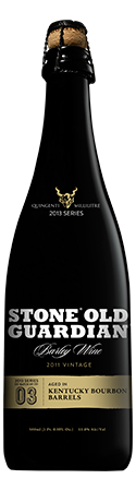 Old Guardian Aged in Kentucky Bourbon Barrels by Stone Brewing
