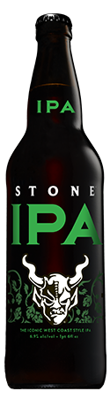 Stone IPA bottle