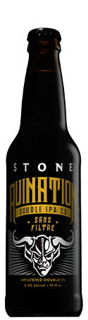 Stone Ruination Double IPA 2.0 Sans Filtre bottle