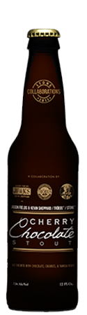 Cherry Chocolate Stout Aged in Rye by Stone Brewing