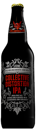Keri Kelli & Stone Collective Distortion IPA by Stone Brewing