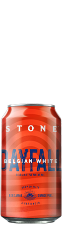 Stone Dayfall Belgian White Brewed With Bergamot Orange Peel And Coriander