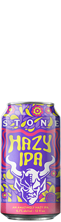 Stone Hazy IPA can