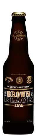 Alchemist, Ninkasi & Stone More Brown Than Black IPA by Stone Brewing