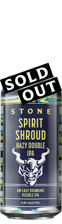 Spirit Shroud Hazy Double IPA by Stone Brewing